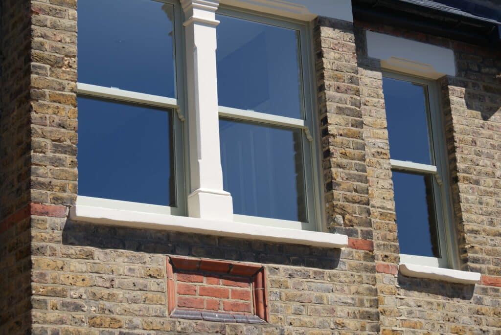 Timber Sash Windows installed in Victorian property in East Dulwich