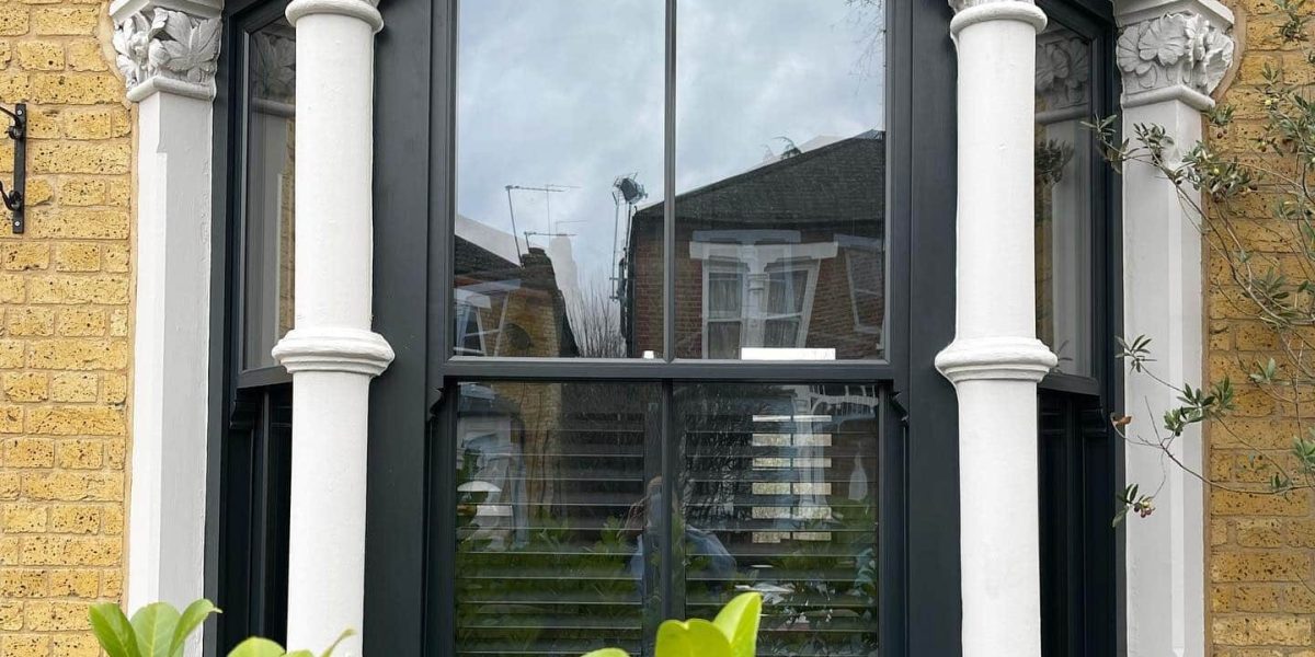 Green Sash Windows Installed Near Lordship in East Dulwich
