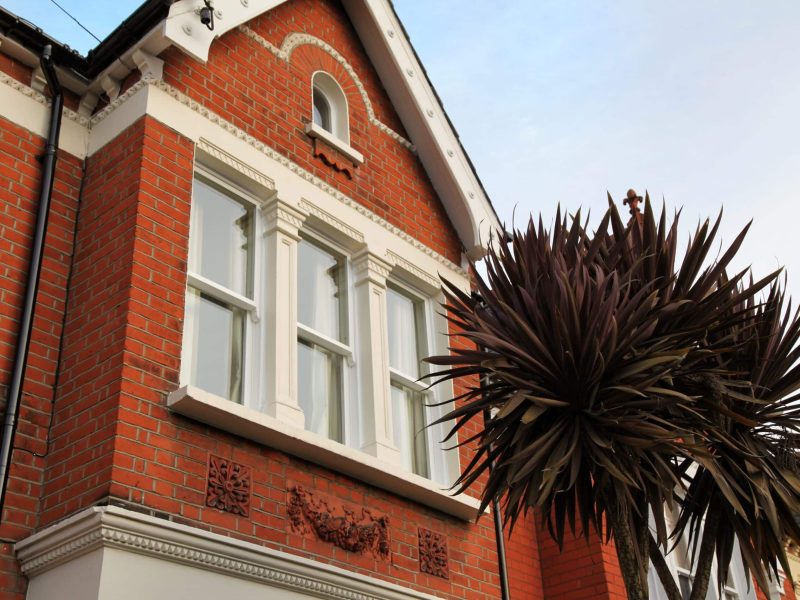Sash Windows London - Timber Sash Windows manufactured and installed for a customer in Herne Hill, London